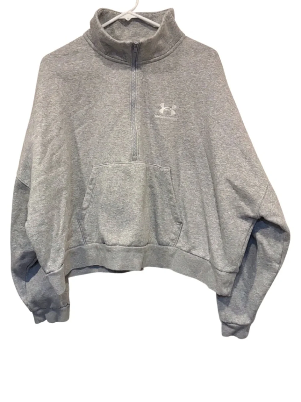 Under Armour Women's UA Icon Fleece Oversized 1/2 Zip